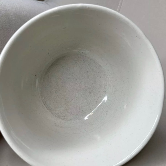 Vintage 70s Capri Bake Serve N Store Stoneware Mixing Bowl RETRO Daisy Flowers - Picture 4 of 4